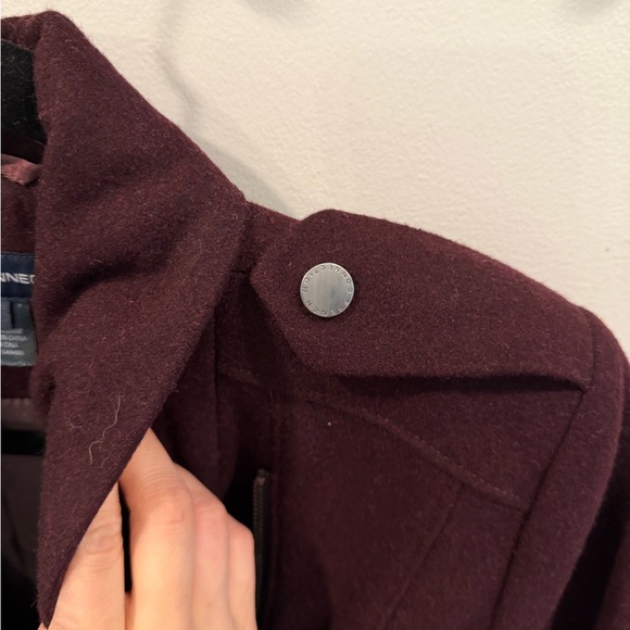 Burgundy Jacket with Zipper by French Connection - Picture 3 of 5